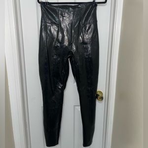 SPANX Tall Patent Leather Leggings